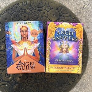 Angel Guide and Angel Answers Oracle Card Decks